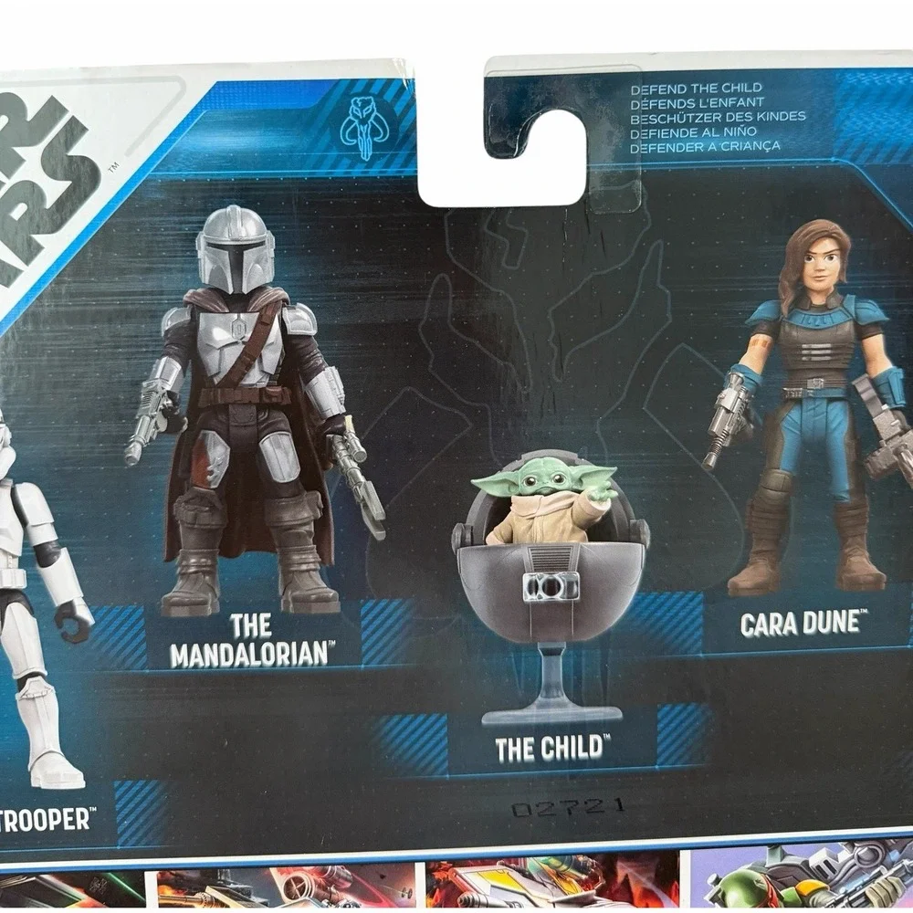 Hasbro Star Wars Mission Fleet Mandalorian Child Cara Dune IG-11 Set